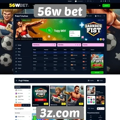 Análise das funcionalidades do site 56w bet